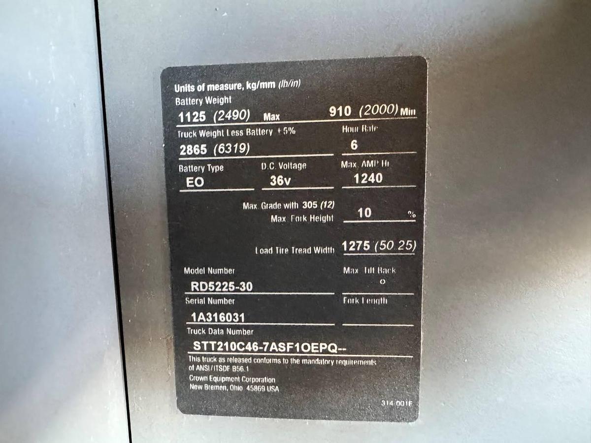 Used 2007 Crown RD5225-30