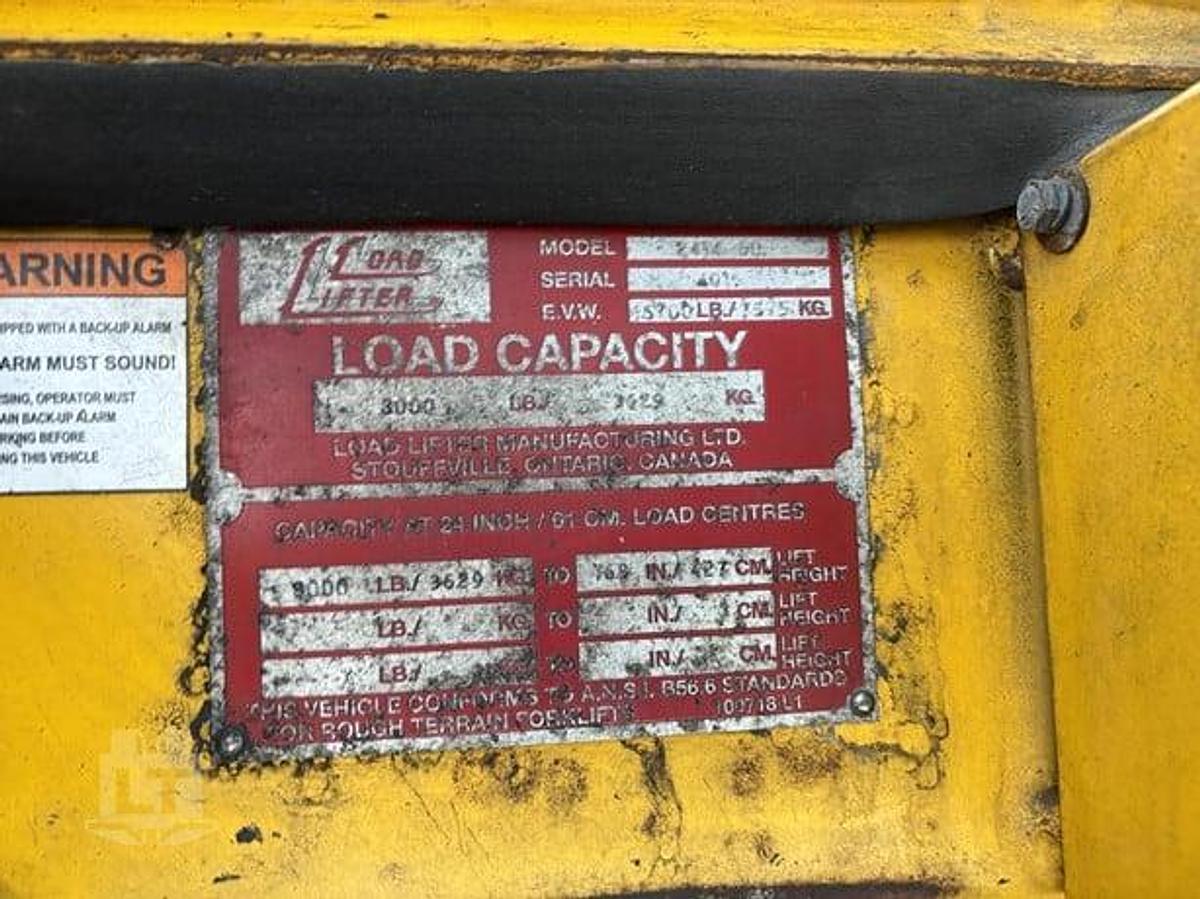 Used 2018 LOAD LIFTER 2412-8D