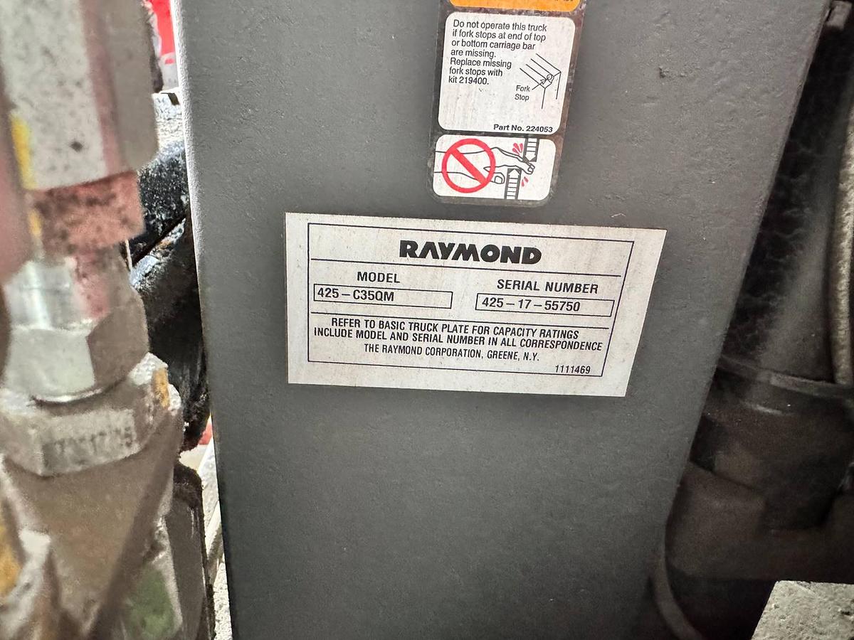 Used 2017 Raymond 425-C35QM