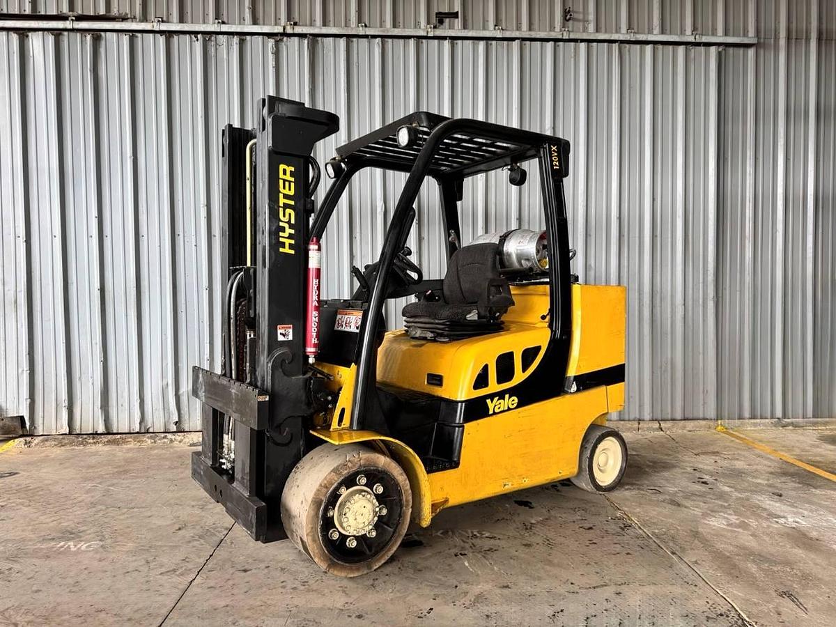 Used 2015 YALE GLC120VX W/ PAPER ROLL CLAMP