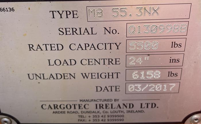 Used 2017 Moffett M8 Piggyback