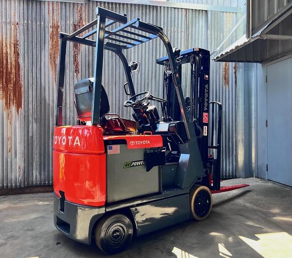 Refurbished 3,000 Lb. Electric! 2011 Toyota 7FBCU15