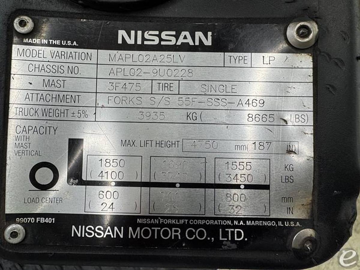 Used 2007 NISSAN AP50