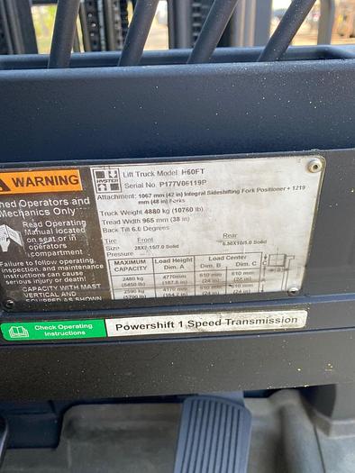 Used 2016 Hyster H60FT