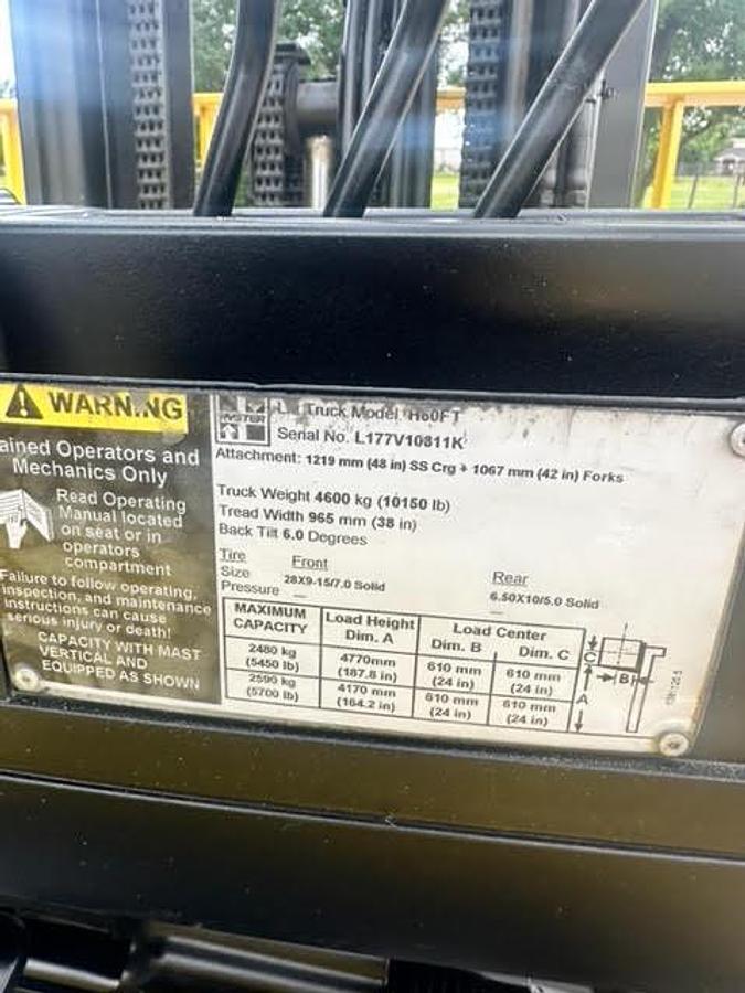 Refurbished RECONDITIONED: 2012 Hyster H60FT
