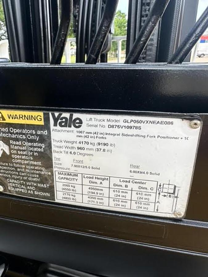 Refurbished RECONDITIONED! 2018 Yale GLP050VX