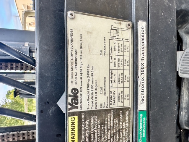 Used 2014 Yale GDP110VX