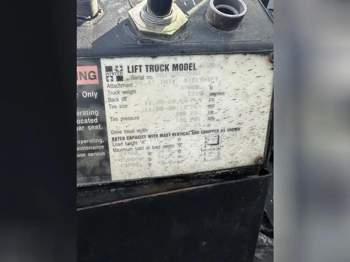 Used RECONDITIONED: 1997 Hyster H300XL