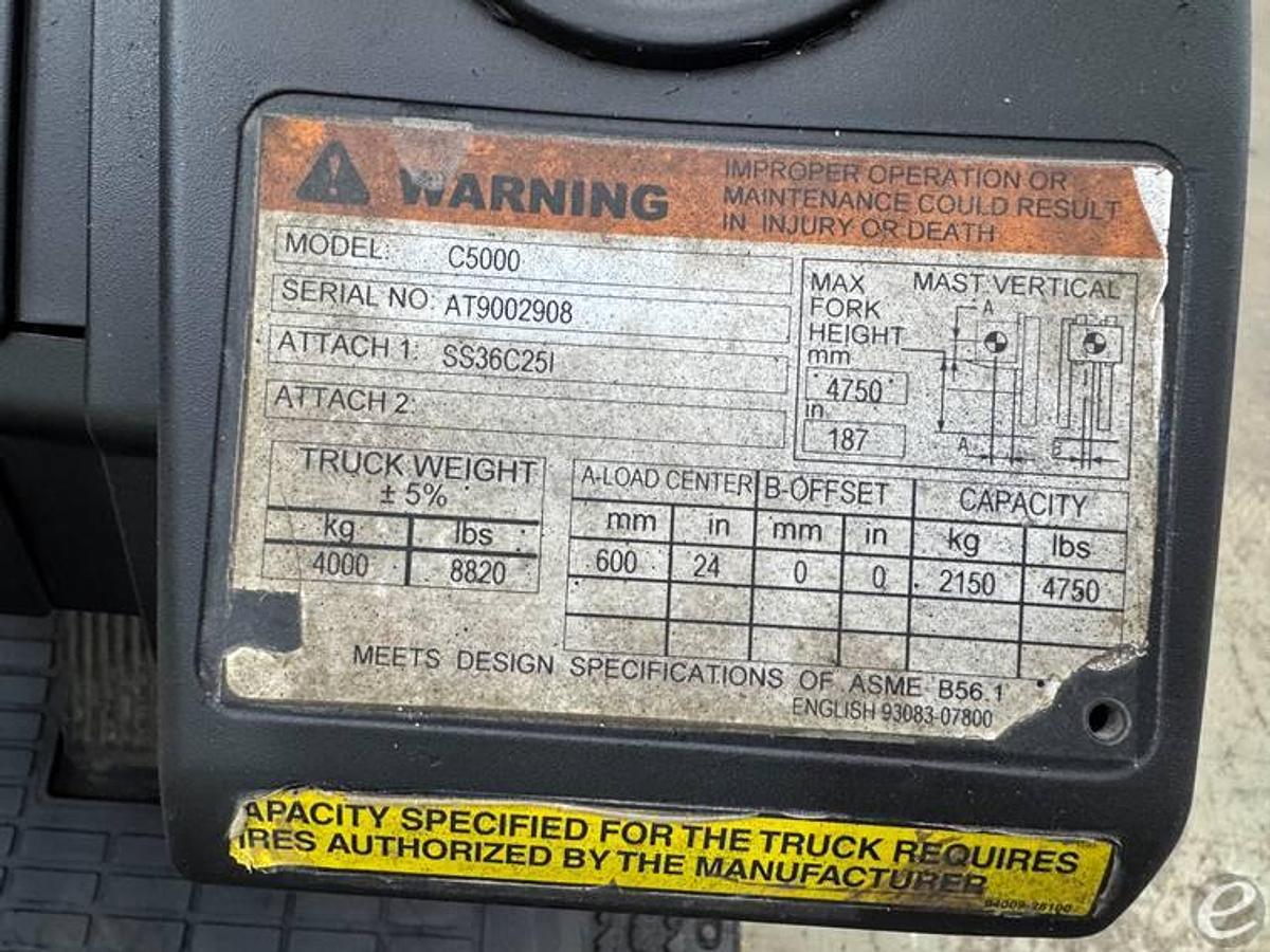 Refurbished 2005 CAT C5000