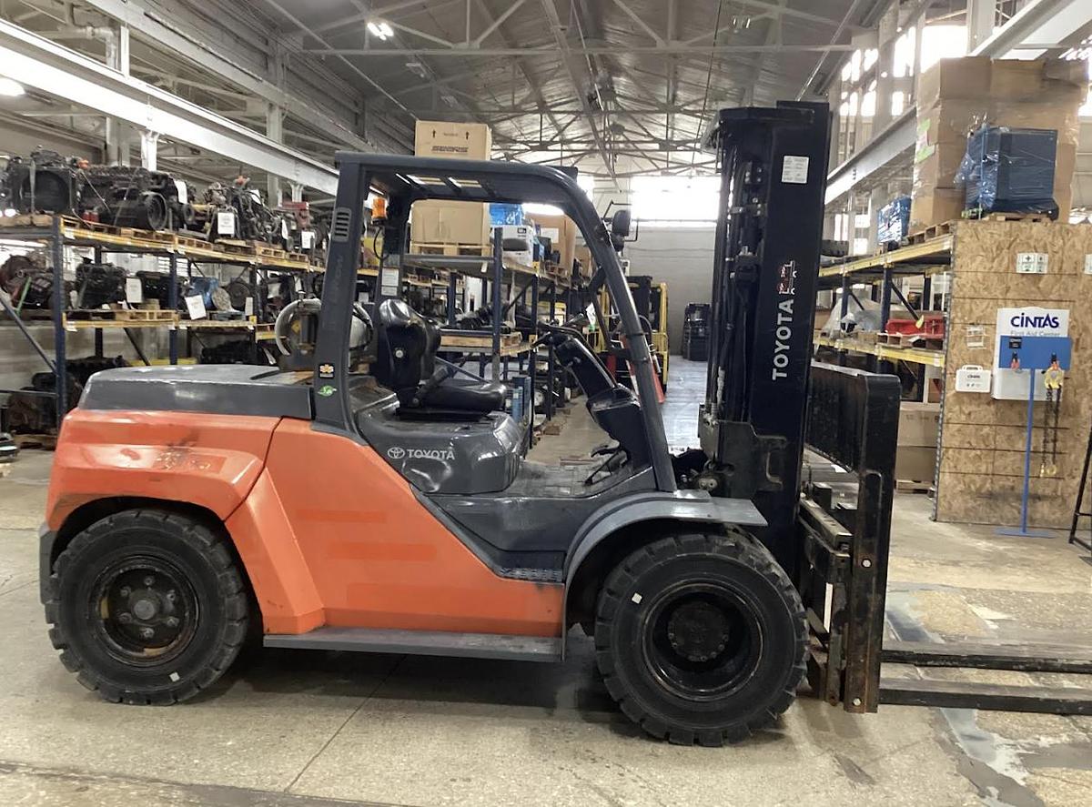 Used 2018 Toyota 8FG70U - 15,500 LBS CAPACITY!