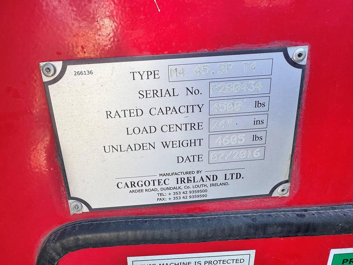 Used 2016 Moffett M4 45 3P