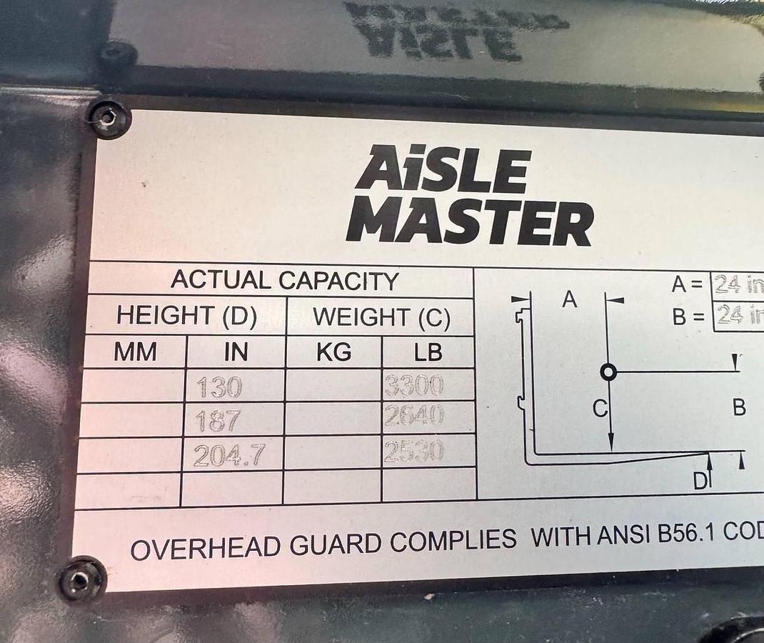 Used 2023 Aisle Master 33NE