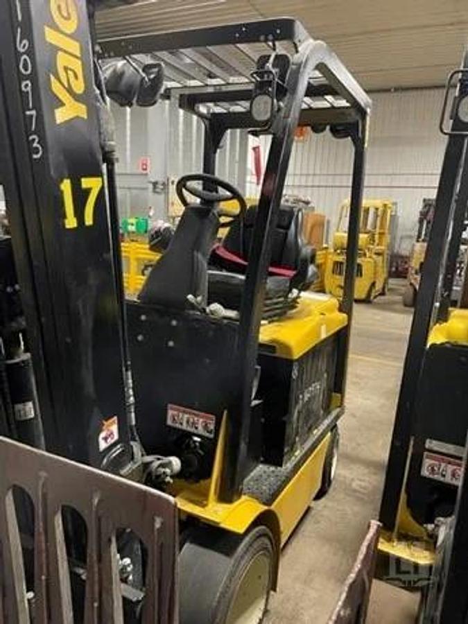 Refurbished 2018 Yale 48 Volt 6,000 Lb Electric Forklift