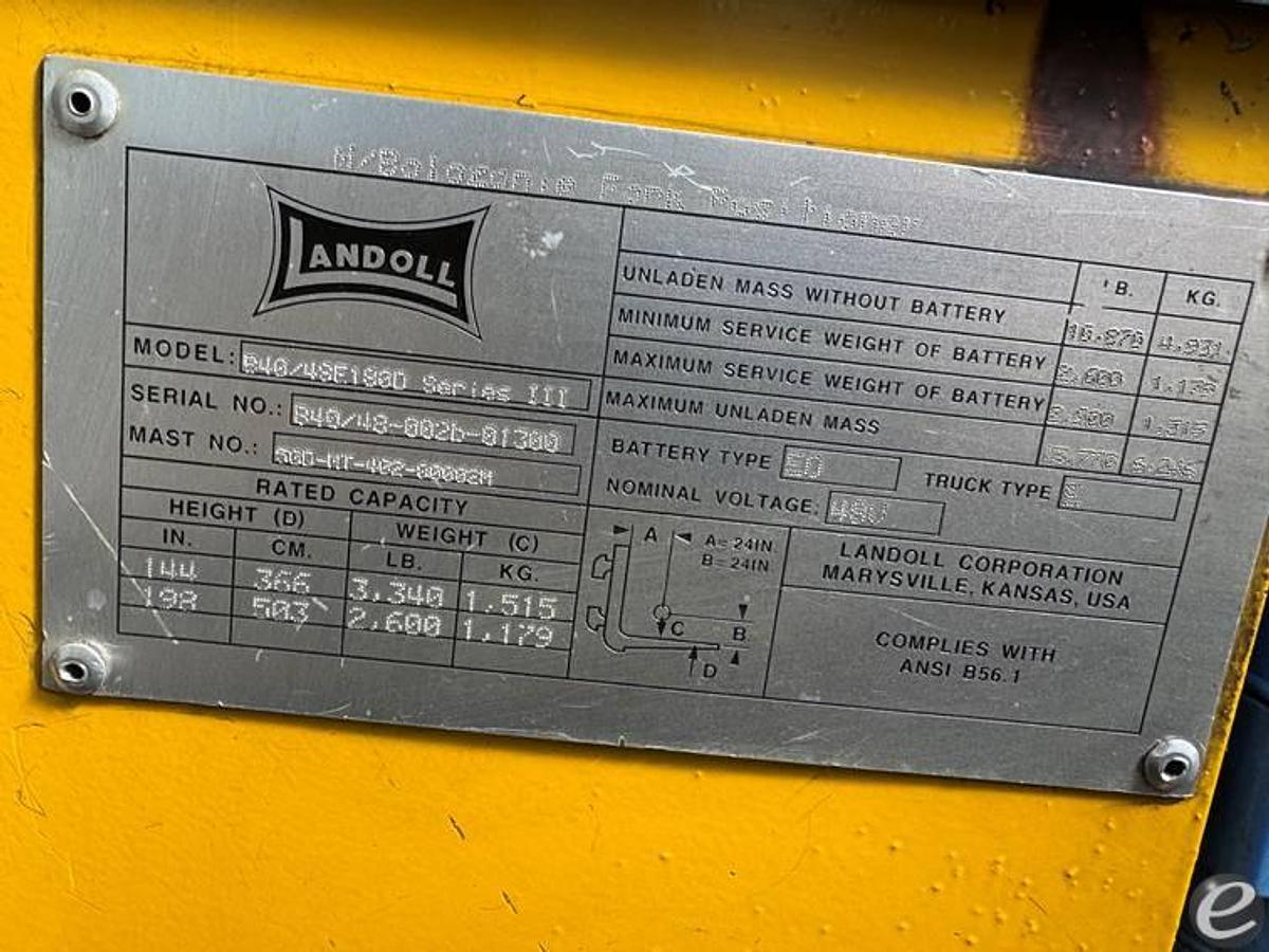 Used 2000 Bendi B40/48AE180D