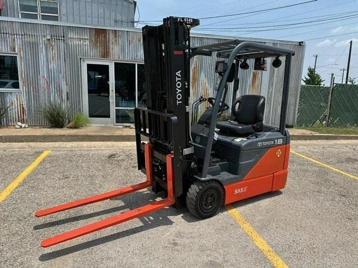 Used 2019 Toyota 8FBE18U - EE - 728 hours!