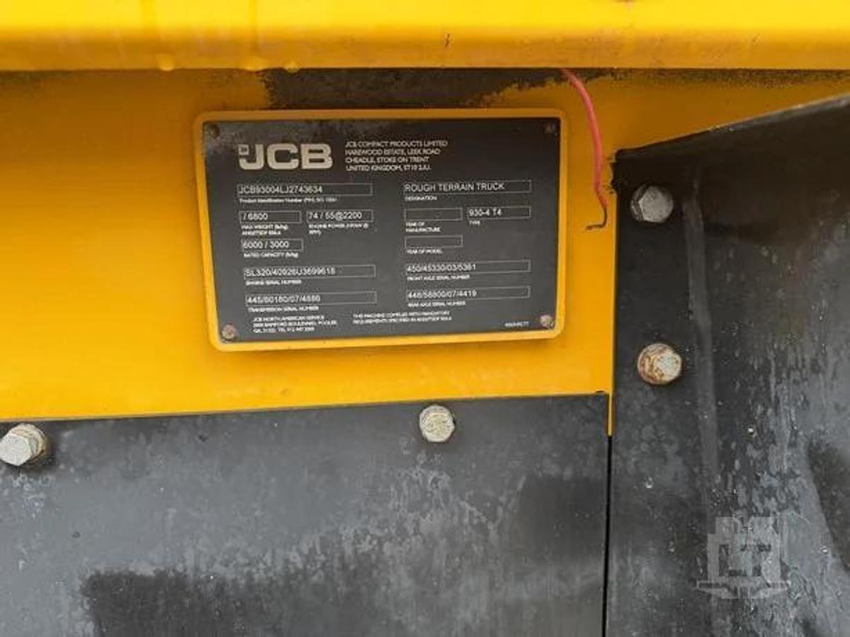Used 2019 JCB 930