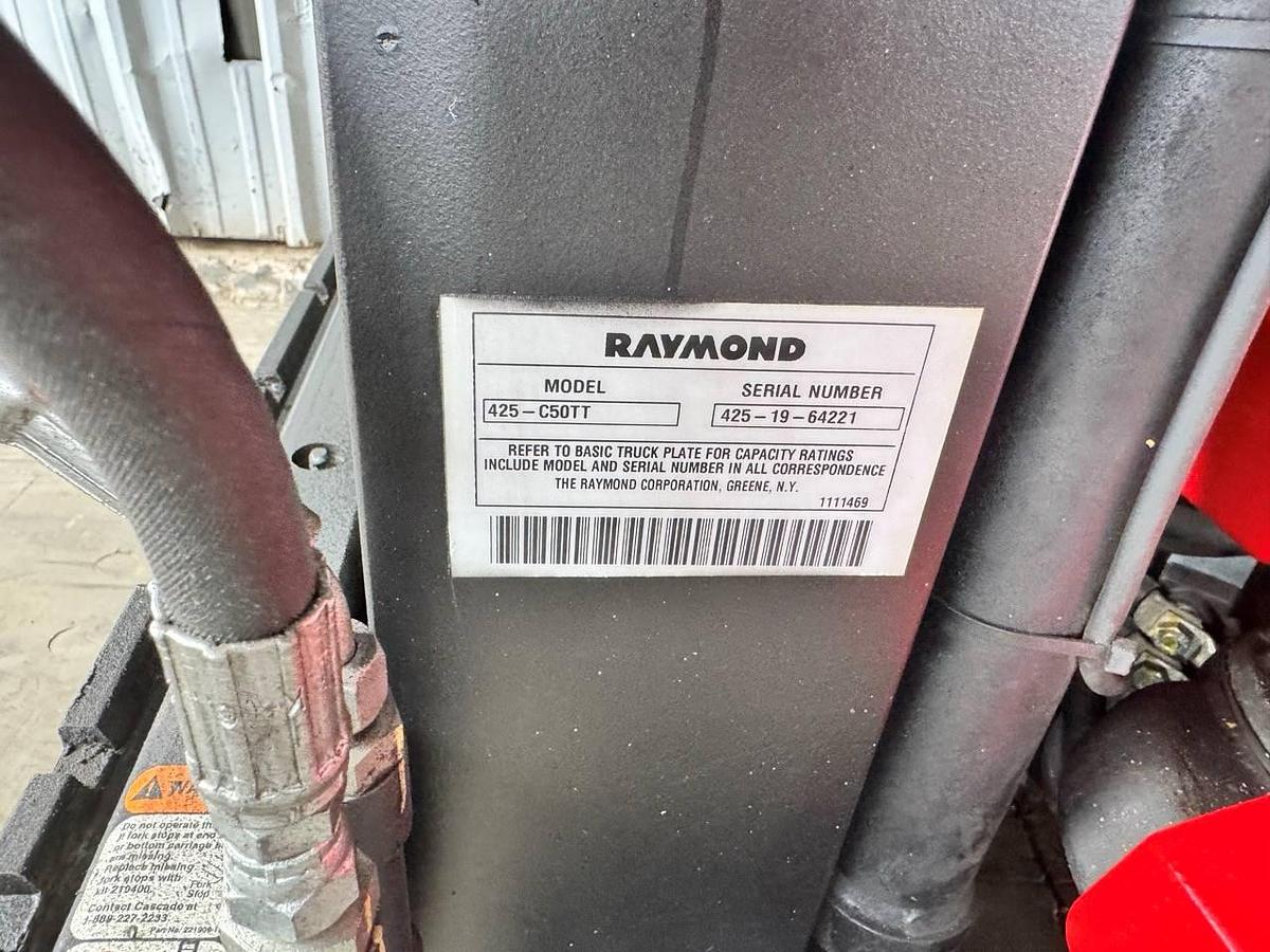 Used 2019 Raymond 425-C50TT - 42" FORKS