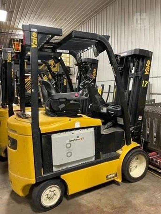 Refurbished 2018 Yale 48 Volt 6,000 Lb Electric Forklift