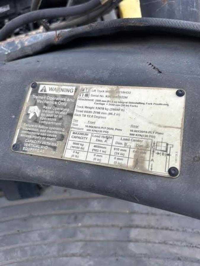 Refurbished 2014 Hyster H210HD