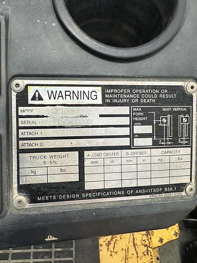 Used CAT DP100NT