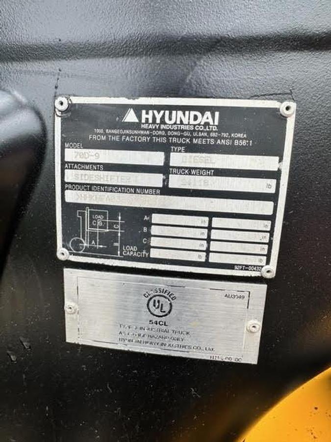 Used 2016 Hyundai 70D-9