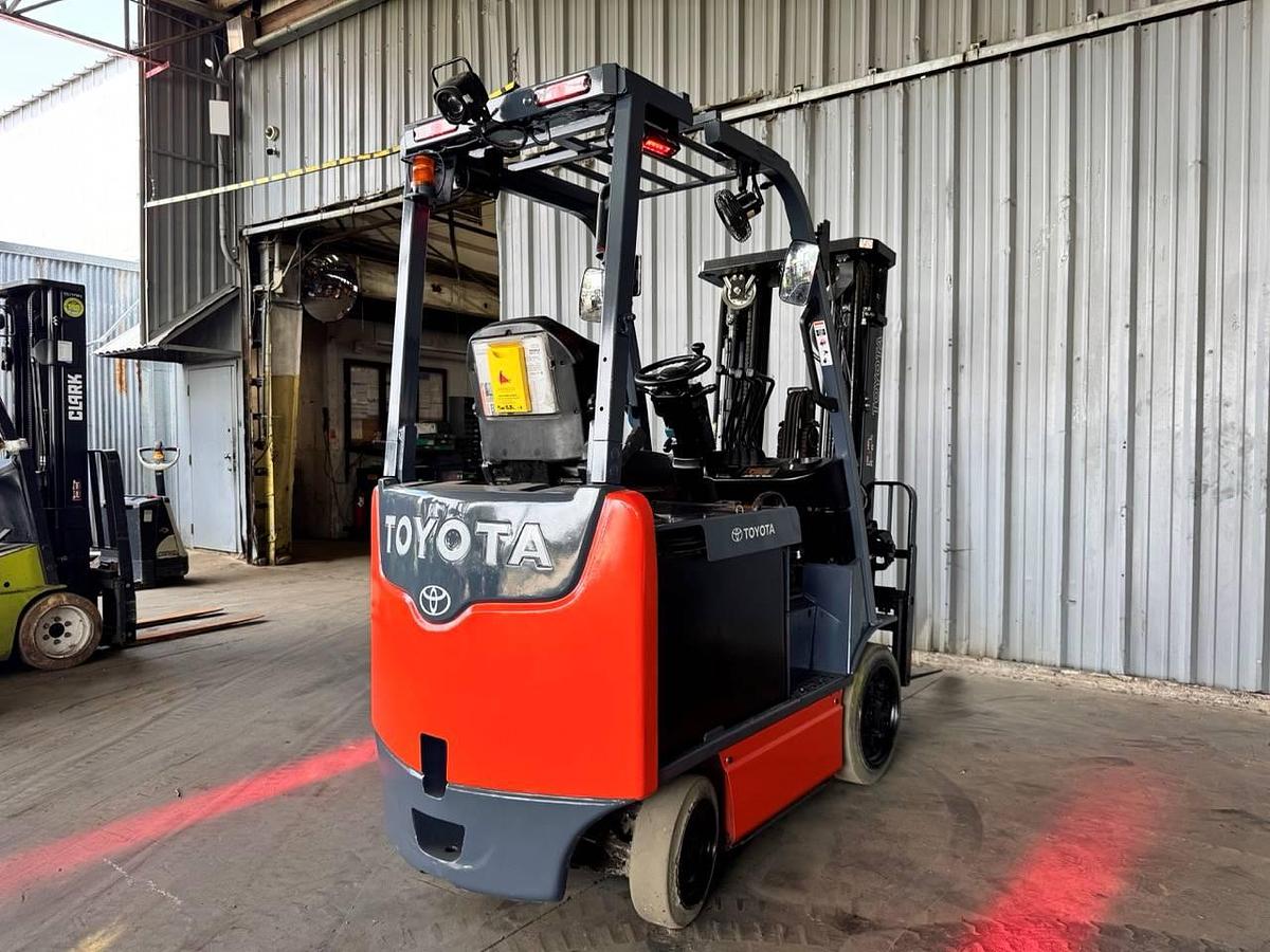 Refurbished RECONDITIONED: 2018 Toyota 8FBCU25 - 5,000 Lb. Electric Forklift!
