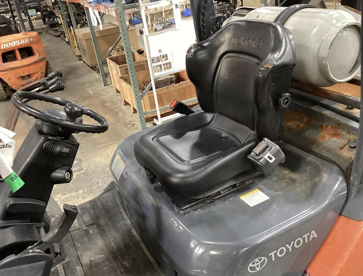 Used 2018 Toyota 8FG70U - 15,500 LBS CAPACITY!