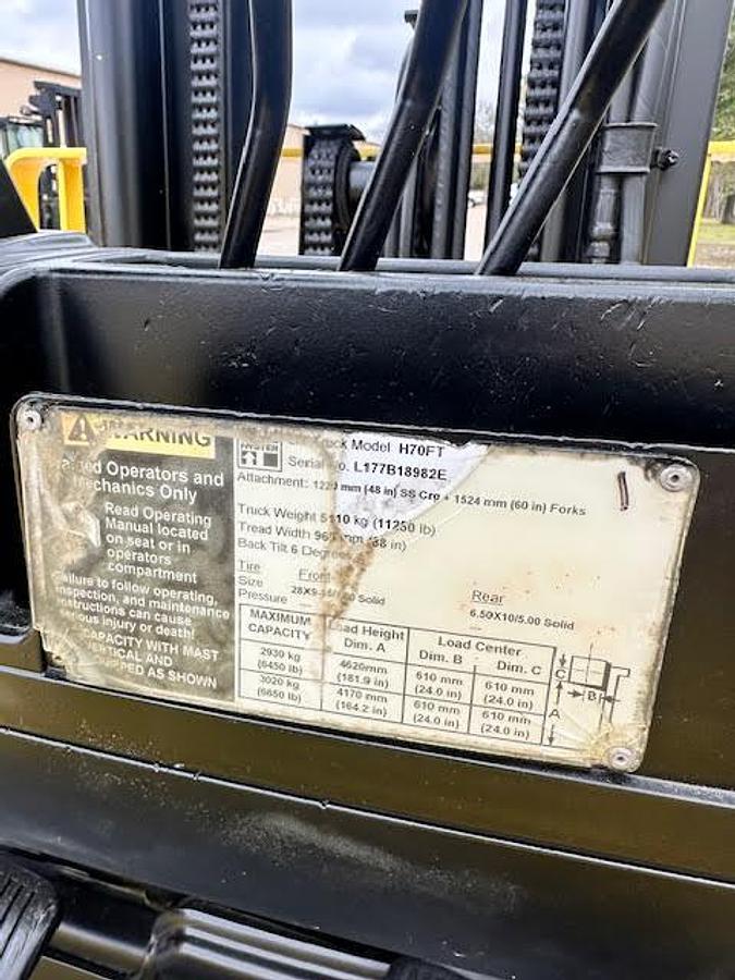 Refurbished 2008 Hyster H70FT