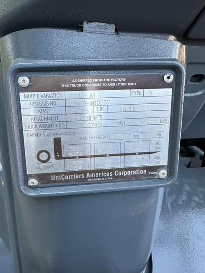 Refurbished RECONDITIONED: 2014 TCM FD40-A1