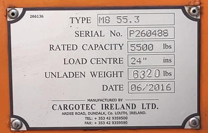 Used 2016 Moffett M8 Piggyback