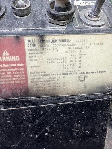 Used 1994 Hyster H210XL