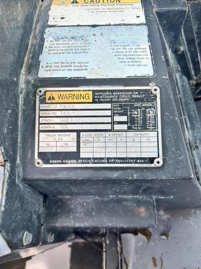 Used 2011 CAT P36000