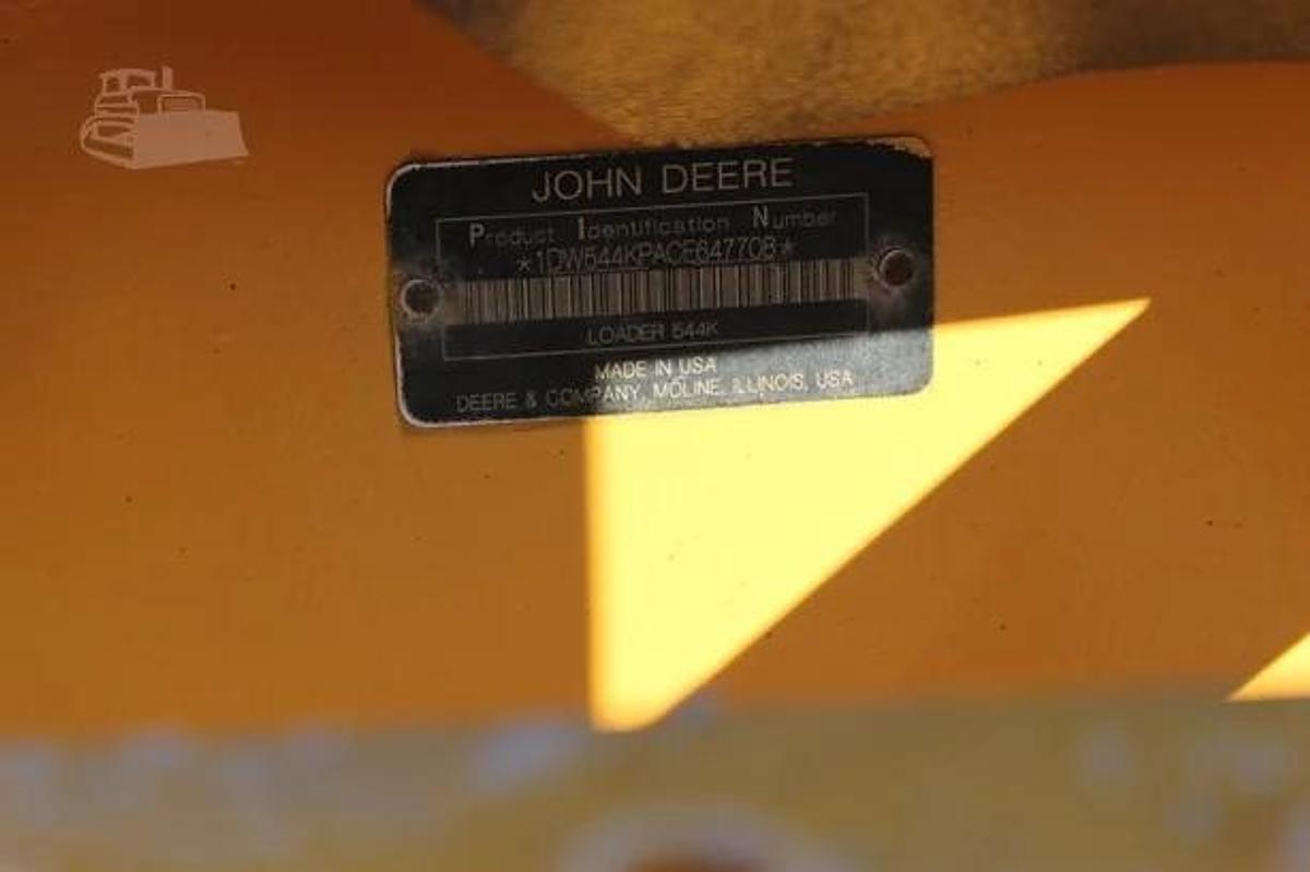 Used 2012 DEERE 544K