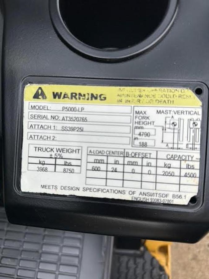 Refurbished 2009 CAT P5000-LP