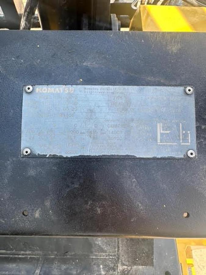 Used 2018 Komatsu FD160E-8