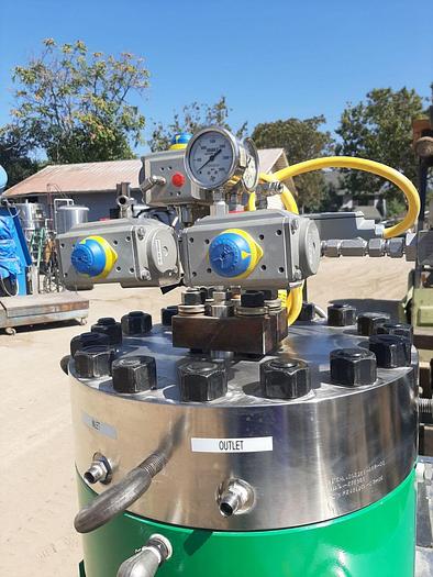 Used Compressor, Gas, 10 HP, Diaphragm, Apeks, 2000 PSI #A744769