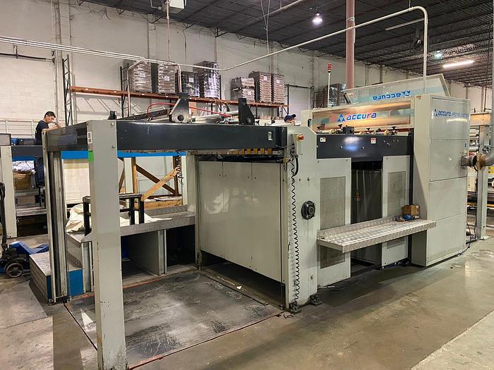 Used 55" (1.40M) ACCURA APEX 140 SINGLE KNIFE HIGH SPEED SHEETER