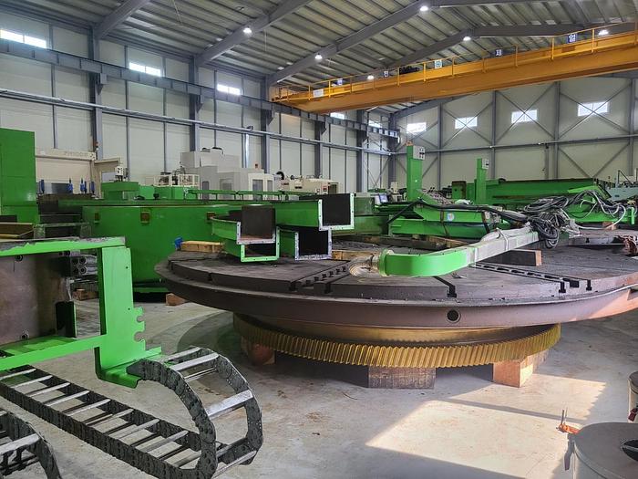 Used Lathe Vertical Turning CNC Hankook VTB 4550E