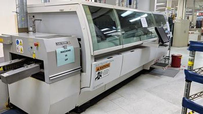 Used Electrovert Electra 500F 20" Leaded wave solder, N2, Dual wave, Loaded