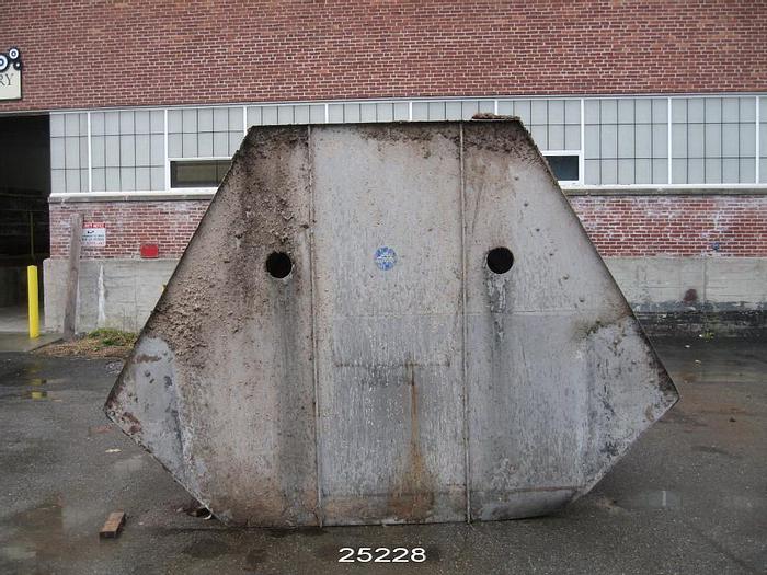 Used Sweco  Double Sided Hydrasieve Thickener, 96" Wide  With 0.030 Slots, Stainless Steel Plate, Stainless Steel Body #25228