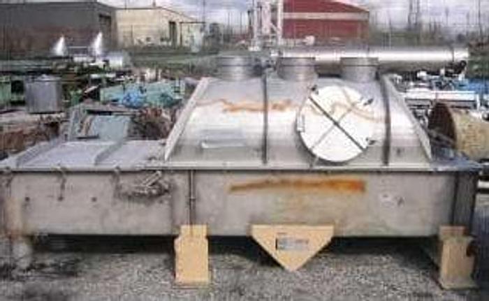 Used 3 FT x 5 FT. CARRIER FLUID BED DRYER/COOLER – S/S