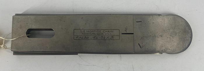 Used US Mortise Chain Bar for Chain Mortiser 5/16" & 3/8"  W x 3" L (101976)