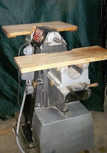 Used Porter 165 Buck Shaper woodworking router double spindle