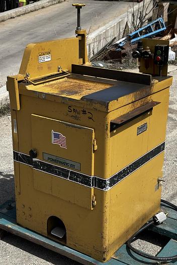Used Powermatic upcut saw cs18