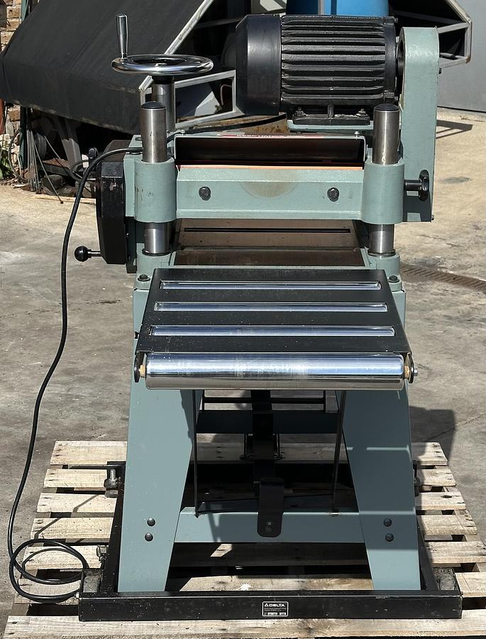 Used Delta DC-380 # 50-644 Planer 15" ~ 3hp ~ 230V ~ 1ph