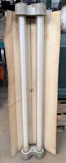 Used Appleton A-1174 2 Bulb Fluorescent Spray Booth Explosion Proof Light Fixture