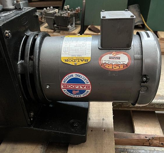 Used Alcatel 2033DS Vacuum Pump Rotary Vane  230VAC 3 Phase, 208/460V (5890)