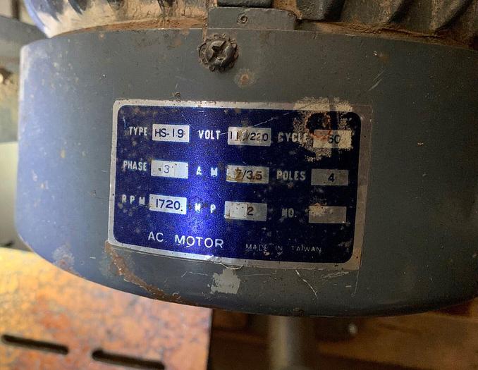 Used Elephant 20" Disc Sander 2hp 3ph 220/440 (101845)