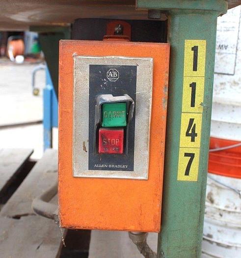 Used Chair Leg Leveler 2HP Baldor Motor 3450 RPM 3 Phase