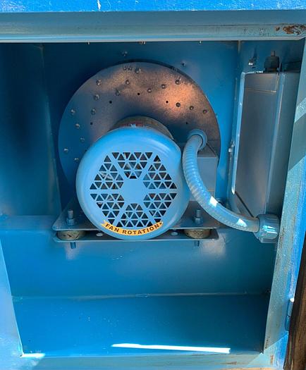 Used Denray Downdraft Table # 3444B Super w/Light 2hp 3ph 220/460 (101869)